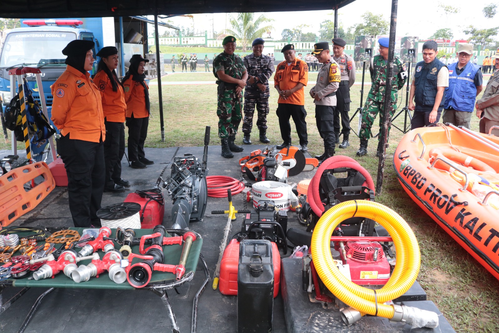 Antisipasi Bangsit Bencana Alam, Kodim 0913/PPU Gelar Apel Kesiapsiagaan