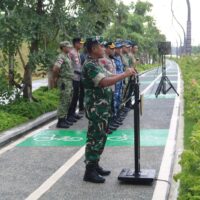 Dandim 0913/PPU Jadi Komandan Apel Gelar Kunjungan RI 2
