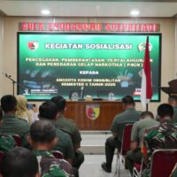 Wujudkan Lingkungan TNI Bersih Narkoba, Kodim 0808/Blitar Laksanakan P4GN