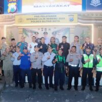 Dandim 0808/Blitar Bersama Forkopimda Kota Blitar Cek Sejumlah Gereja Dan Pos Nataru