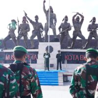 Kasdim 0808/Blitar Pimpin Upacara Peringatan Hari Bela Negara Ke 77 Tahun 2025