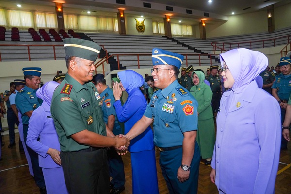Wakil Panglima TNI Pimpin Laporan Korps Kenaikan Pangkat 139 Pati
