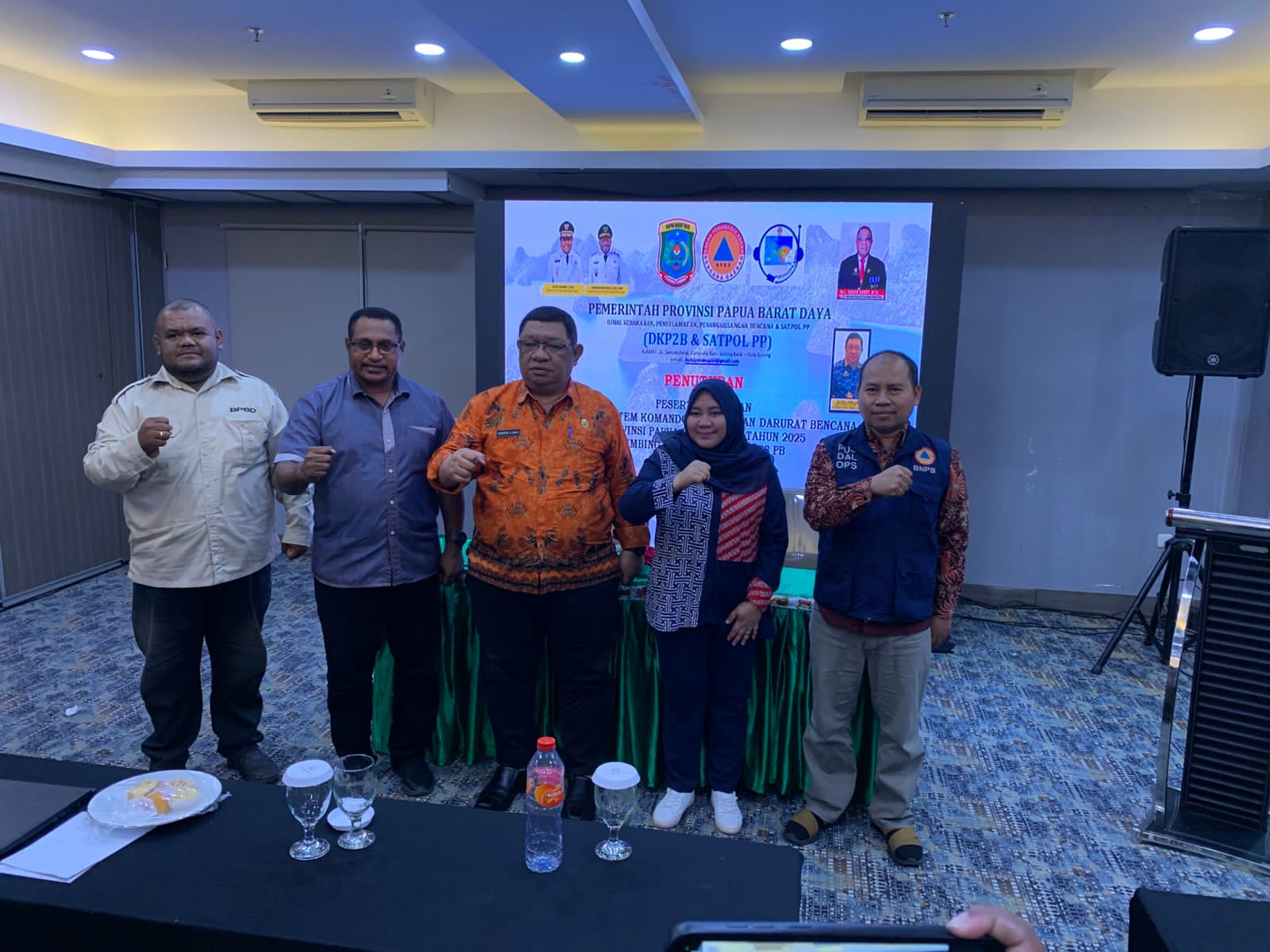 Kadis DKP2B PBD Resmi Tutup Bimtek Pusdalops 2025, Tegaskan Penguatan Komando Darurat Bencana