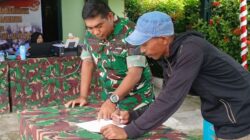 Kodim 1710/Mimika Gelar Pendampingan Pembuatan Adminduk Dalam Rangka Hari Juang TNI AD