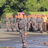 Yonif 2 Marinir Resmi Latih Persami dan Bela Negara Siswa-Siswi Korps Kadet Republik Indonesia Gelombang 3