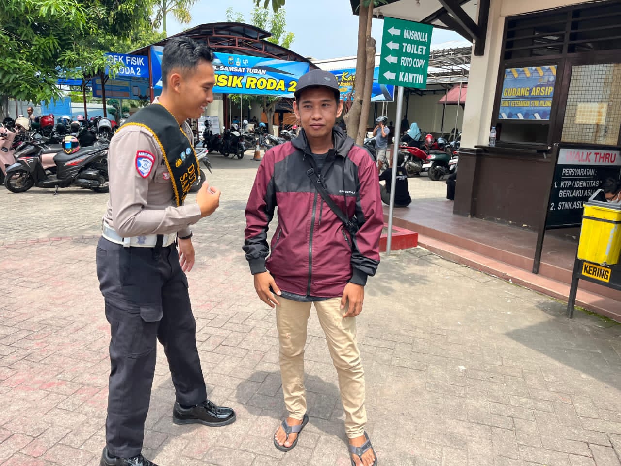 Program Polantas Menyapa Bawa Rasa Aman bagi Warga Masyarakat Tuban