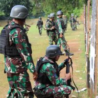 Asah Naluri Tempur, Pasukan Petarung Pasopati Laksanakan Latihan Menembak