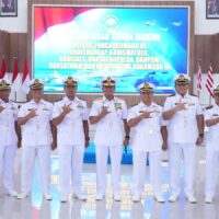 Rotasi 8 Jabatan Strategis, Panglima Armada III Pimpin Upacara Sertijab: Jabatan Adalah Kehormatan Sekaligus Amanah