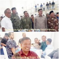 Tokoh Masyarakat Bogor Barat Bang Wili. Hadiri Acara Pelantikan Pengurus KPPKBB