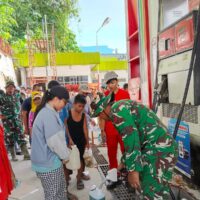 TNI Bantu Operasikan SPBU di Sibolga dan Tapteng Demi Pastikan Pasokan BBM Tetap Lancar