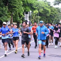 Ratusan Pelari Ikuti Fun Run 5K “Road to Air Force Run” Lanud Sultan Hasanuddin