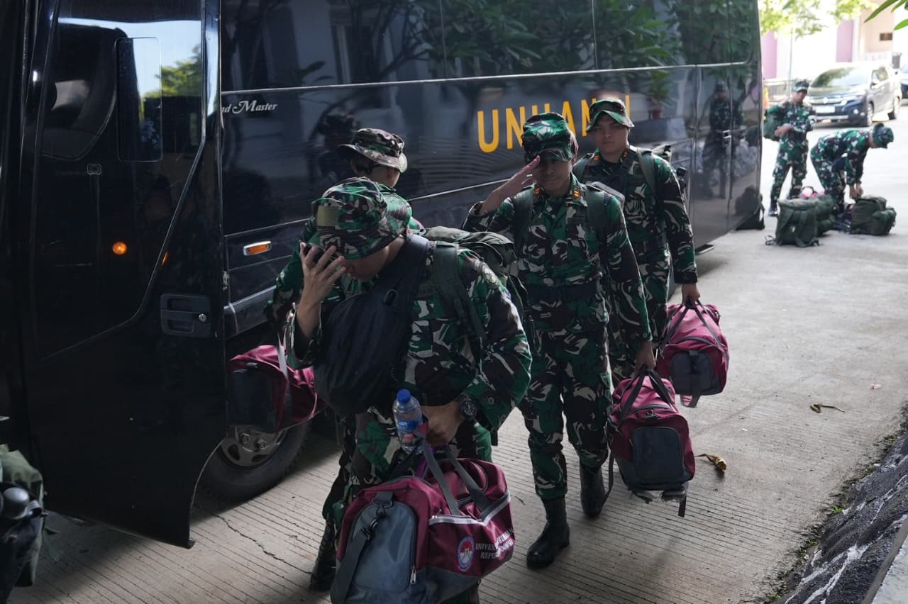 75 Kadet Unhan RI Terjun ke Daerah Bencana, Perkuat Layanan Kesehatan di Aceh, Sumut & Sumbar