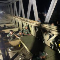 Pembangunan Jembatan Bailey Teupin Reudeup Penghubung Bireuen–Aceh Utara Capai 99 Persen