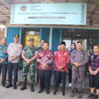 Dandim 0913/PPU Bersama FORKOPIMDA Kab PPU Pantau Penyaluran dan Pendistribusian MBG