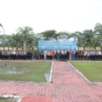 Jelang Natal dan Tahun Baru, Anggota Kodim 0913/PPU Ikuti Apel Gelar Pasukan Operasi Lilin Mahakam 2025