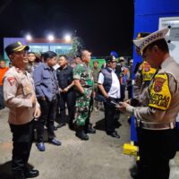Pastikan Keamanan Nataru, Dandim 0913/PPU Bersama Forkopimda PPU Tinjau Pos Pengamanan Terpadu