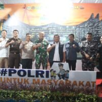 Pastikan Keamanan Nataru, Dandim 0913/PPU Bersama Forkopimda PPU Tinjau Pos Pengamanan Terpadu