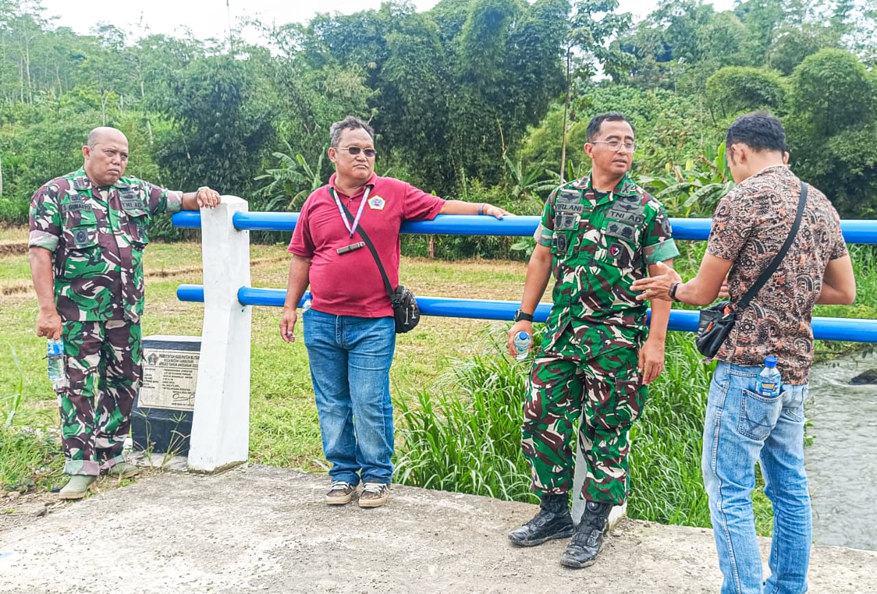Dandim 0808/Blitar Melaksanakan Peninjauan Sasaran TMMD Ke 127 TA 2026 Di Wilayah Kabupaten Blitar