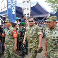 Pangdam III/Slw Pimpin Pengamanan Kunker Presiden Prabowo di Panen Raya Padi Karawang