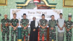 Kodim 1710/Mimika Gelar Peringatan Isra Mi’raj Nabi Muhammad SAW