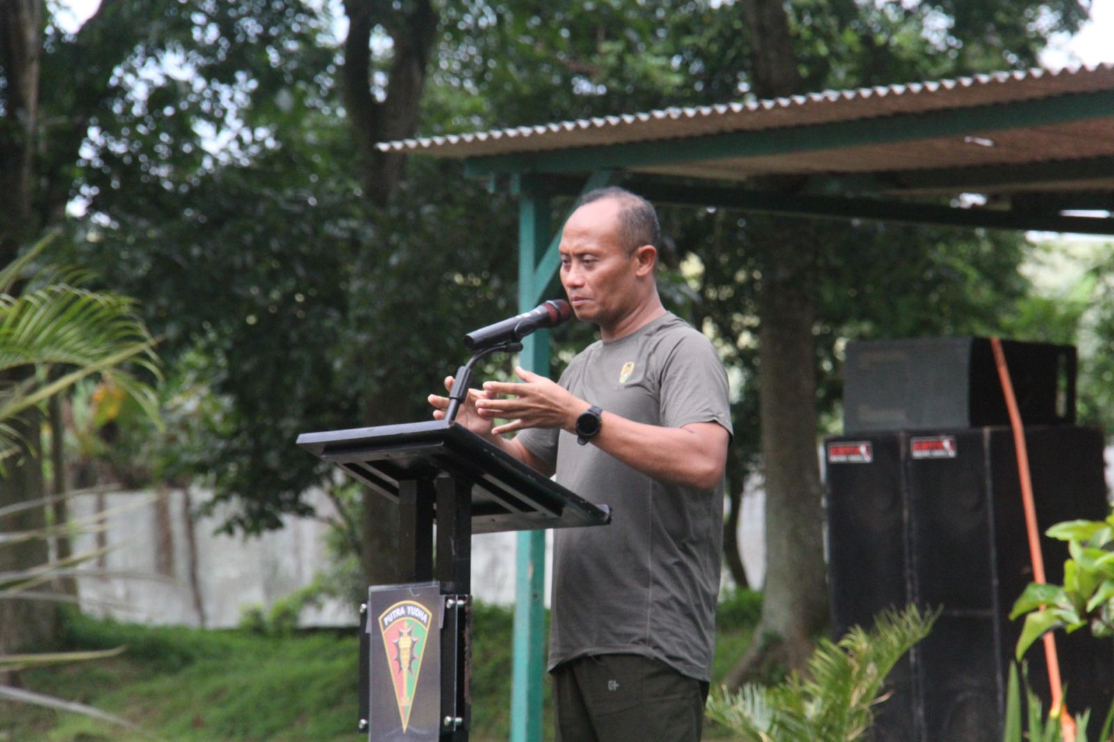 Bumi Ajusta Menghijau, Danmenarmed 2 Kostrad Pimpin Gerakan Tanam Pohon