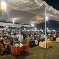 Babinsa Wakili Danramil 01/Penajam Hadiri Perayaan HUT Desa Girimukti Ke-44