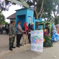Sinergitas Babinsa Dan Bhabinkamtibmas Desa Girimukti Lepas Karnaval Budaya