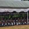 Dandim 0913/PPU Sambut Kunjungan Pangdam VI/Mlw di Yonif Teritorial Pembangunan 826/Benuo Taka Bekerai (BTB)