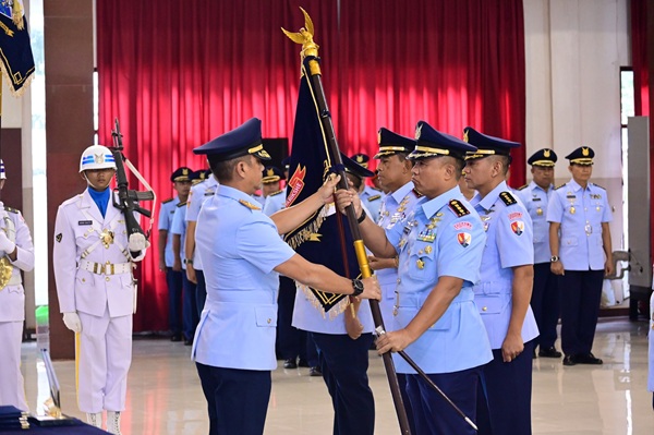 Danlanud Sultan Hasanuddin Hadiri Sertijab Danlanud SRI, Danlanud SAM serta Danlanud JBS