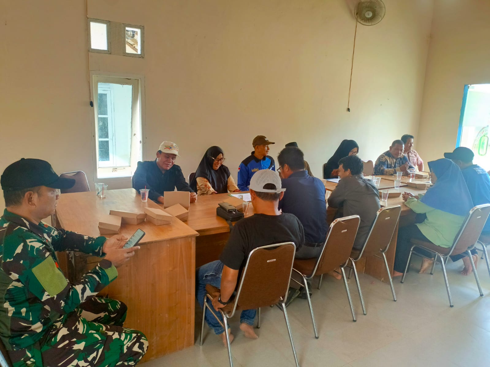 Wujudkan Sinergi Membangun Desa ,Babinsa Sepan Hadiri Musrenbang