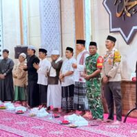 Babinsa Tengin Baru Hadiri Isra Miq’raj Nabi Besar Muhamad SAW 1447 H tahun 2026
