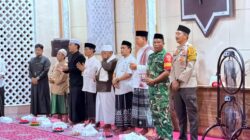 Babinsa Tengin Baru Hadiri Isra Miq’raj Nabi Besar Muhamad SAW 1447 H tahun 2026