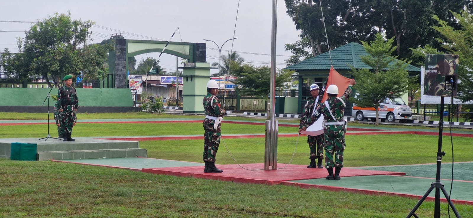 Upacara Bendera Januari 2026, Kodim 0913/PPU Siap Tingkatkan Kinerja dan Pengabdian