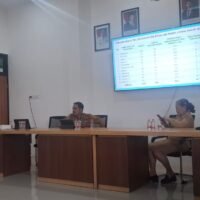 Babinsa Tanjung Tengah Hadiri Capaian Program Pelayanan Kesehatan 12 Indikator Standar Pelayanan Puskesmas Petung