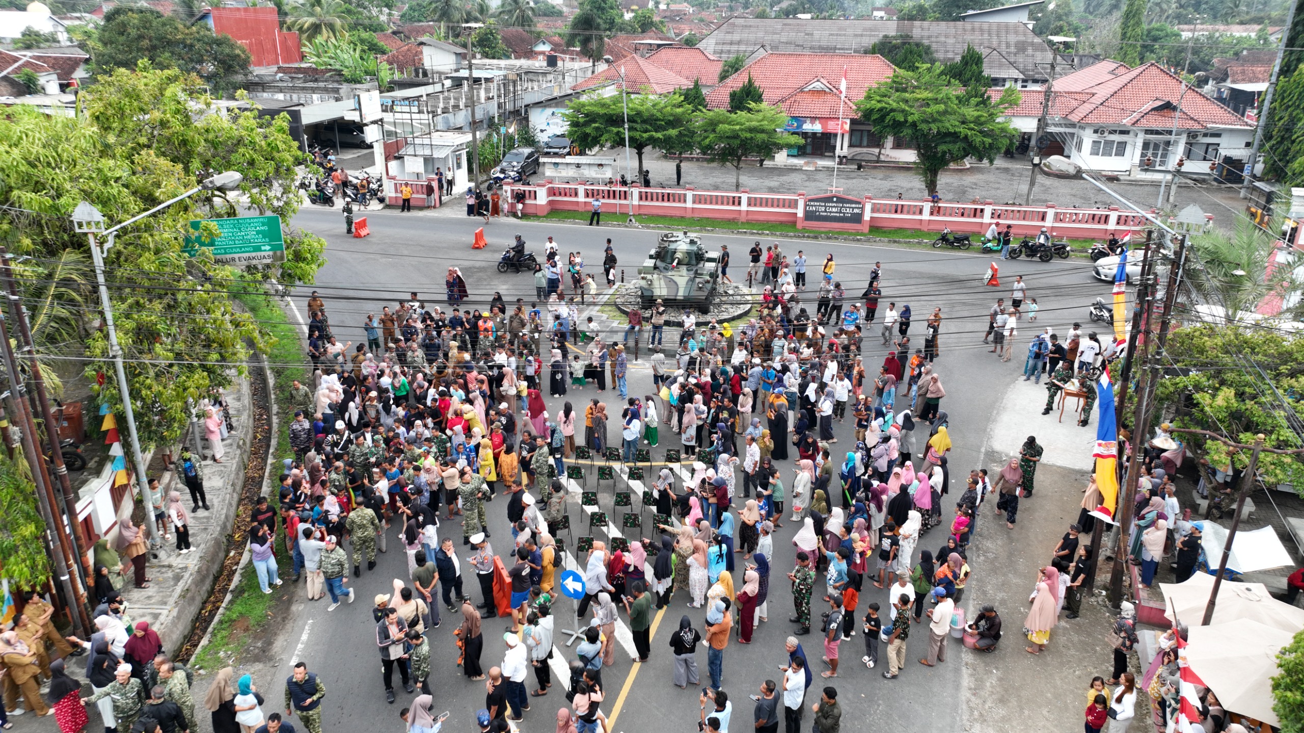 Panglima TNI Resmikan Monumen Panser Saladin, Tumbuhkan Semangat Nasionalisme Masyarakat Cijulang