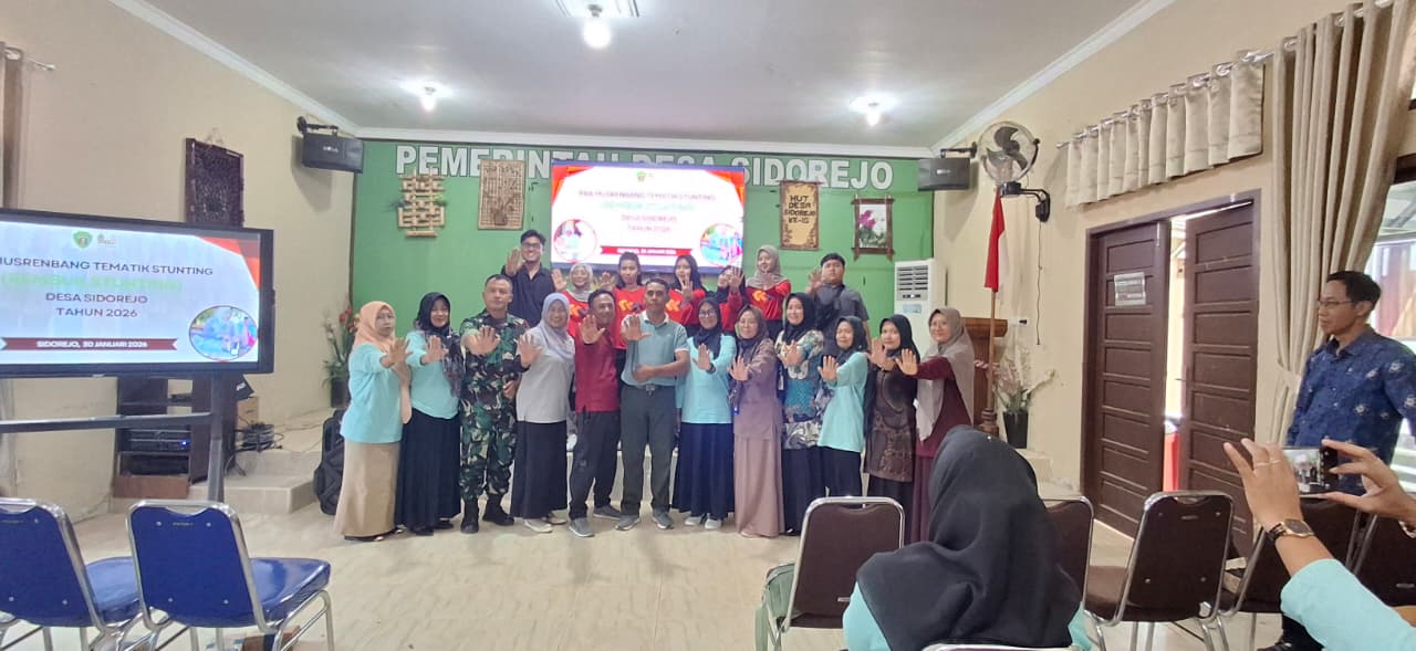 Deteksi Dan Cegah Dini, Babinsa Sidorejo Ikuti Rembuk Stunting Di Wilayah Binaan