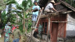 Mbah Sutrisno Senang Rumahnya Di Bongkar Satgas TMMD Kodim 0808/Blitar