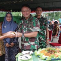 Monitoring Dan Evaluasi Aster Kasdam V/Brawijaya, Tinjau Jembatan Perintis Garuda Di Wilayah Kodim 0808/Blitar