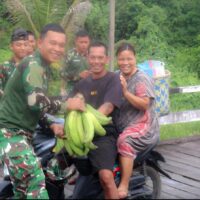 Meski Berpuasa, Anggota Satgas TMMD Wiltas Ke-127 Tetap Semangat Laksanakan Senam Pagi