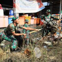 Peduli Lingkungan, Kodim 1505/Tidore Bersama Instansi Terkait Gelar Jumat Bersih