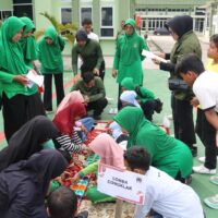 Mariahkan HUT Persit Ke-80, Persit KCK Cabang LXV Kodim 0913/PPU Adakan Lomba Permainan Tradisional