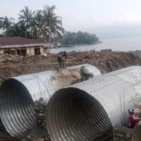 Gotong Royong TNI–Rakyat, Kodam XX/Tuanku Imam Bonjol Bangun Jembatan Pulihkan Akses Warga Tanah Datar