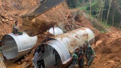 Satgas Gulbencal Kodam I/BB Tuntaskan Jembatan Armco Kedua, Percepat Pemulihan Akses Warga Pascabencana