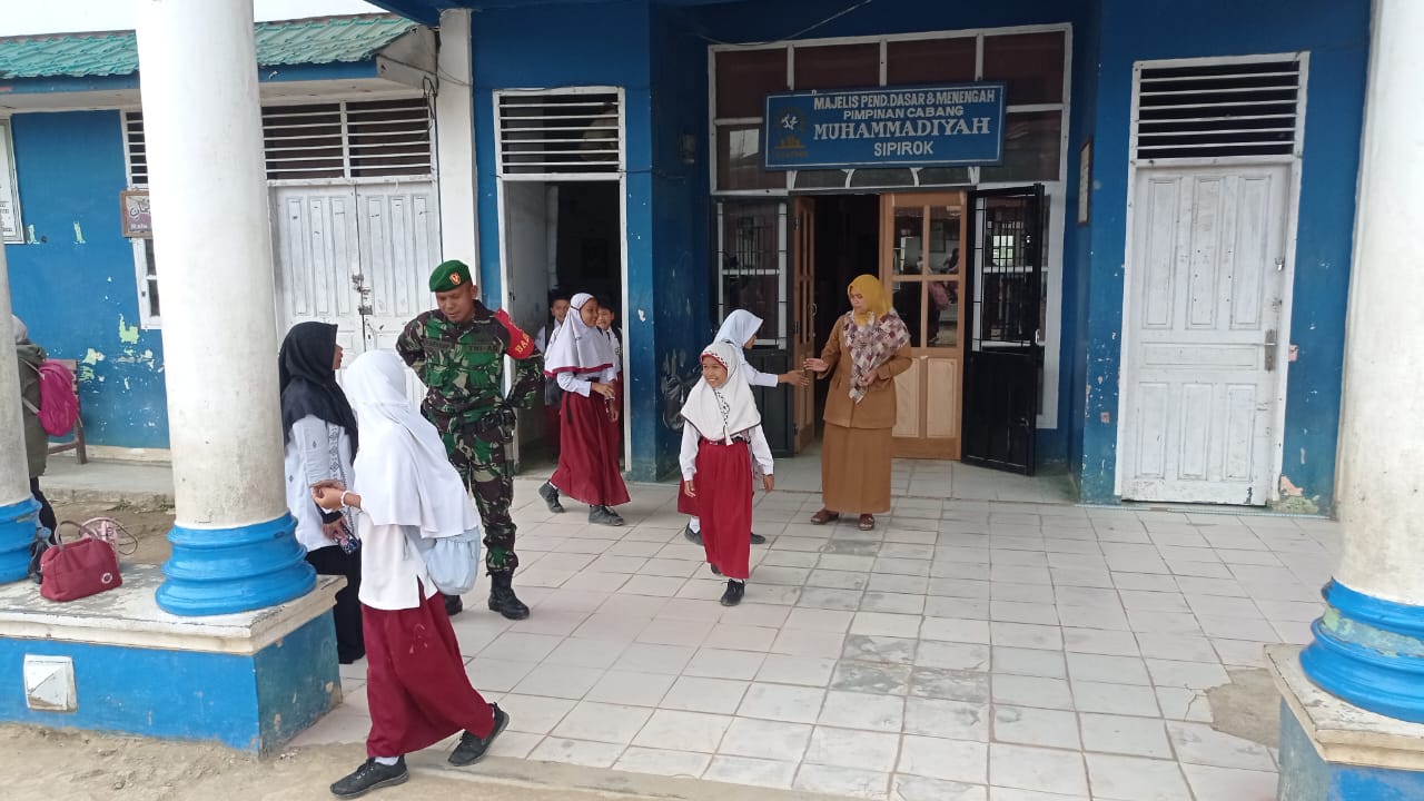 Hadir untuk Rakyat, TNI AD Pulihkan SD dan TK Terdampak Bencana di Tapanuli Selatan