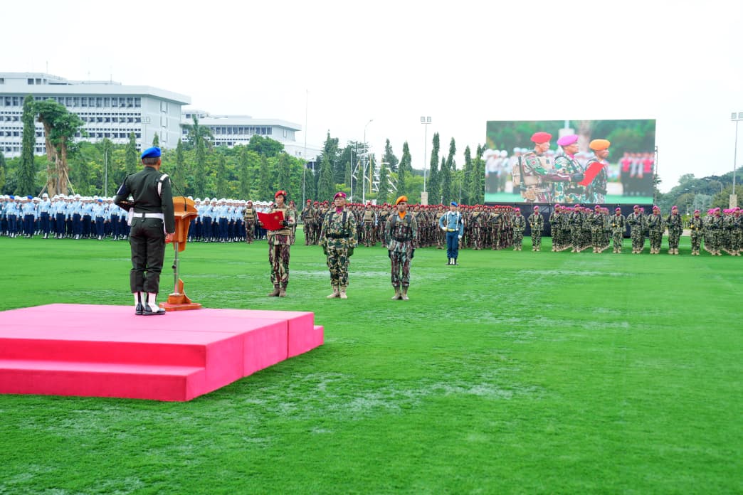 Puspom TNI Laksanakan Apel Gelar Operasi Gaktib–Yustisi Polisi Militer Tahun 2026