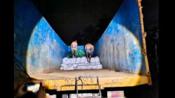 Satlap Tri Cakti, Pusintel TNI AL, dan Lanal Babel Berhasil Gagalkan Penyelundupan Bijih Timah di Pangkal Balam