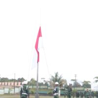 Kodim 0913/PPU Gelar Upacara Bendera 17-an, Pgs Pasiter Bacakan Amanat Kasad