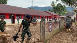 TNI AD Pulihkan Sekolah Terdampak Bencana di Tapanuli Tengah, Siswa Kembali Belajar dengan Aman