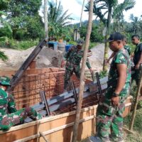 TNI AD Percepat Pembangunan Jembatan Gantung di Lima Puluh Kota, Akses Warga Segera Pulih