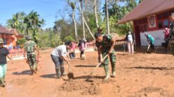 TNI AD Pulihkan SDN 152983 Hutanabolon I Pasca Banjir, Sekolah Kembali Digunakan